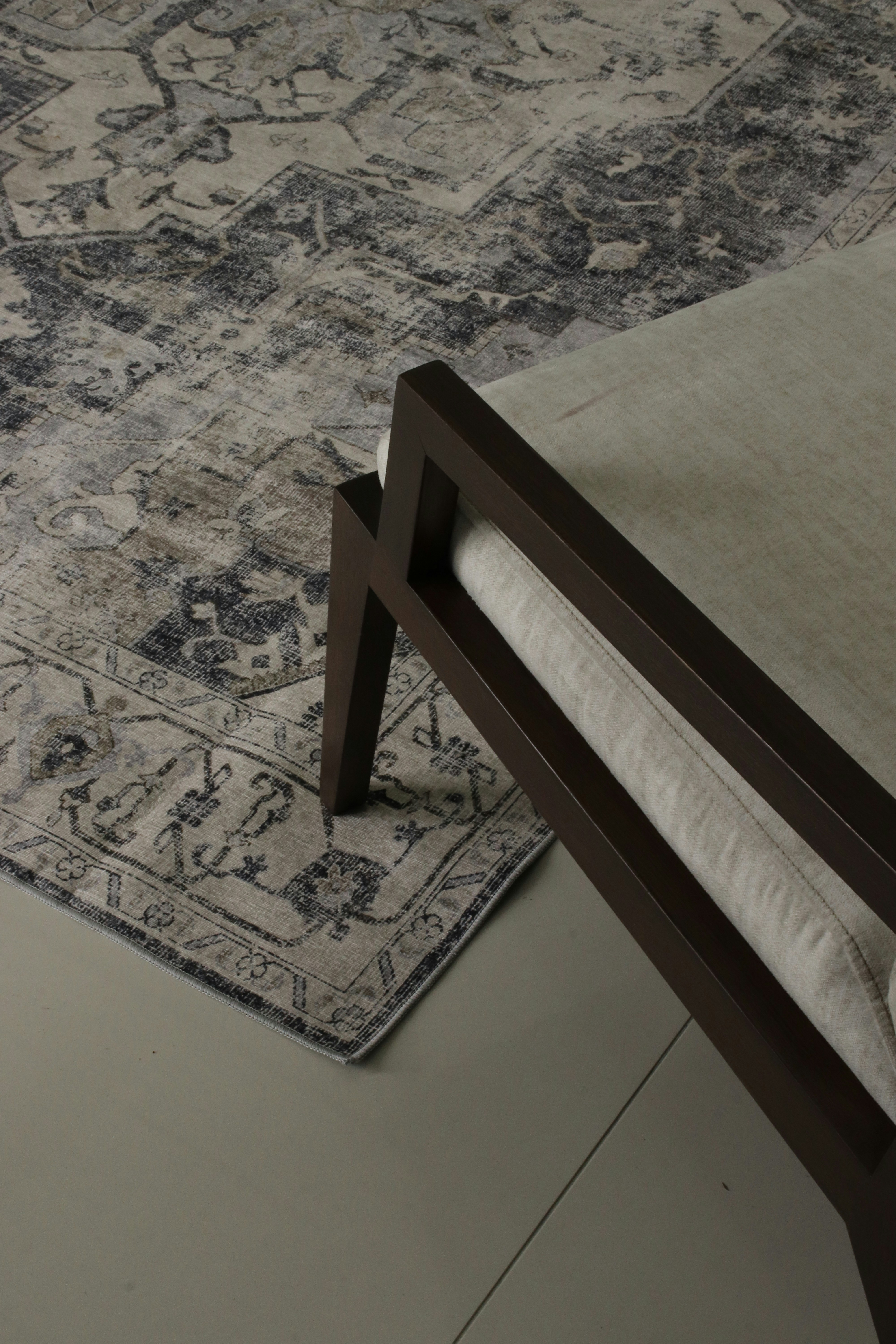 UNS rug in a designer interior