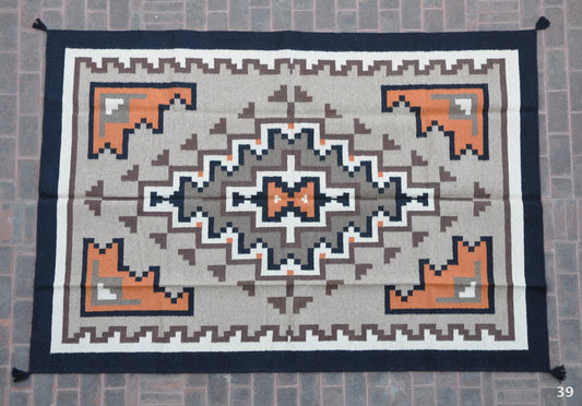 Dhurrie Patterned Wool Rugs