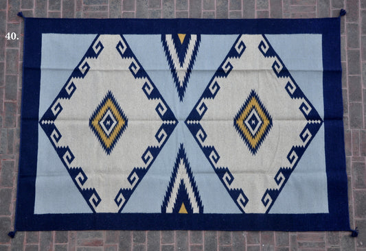 Dhurrie Patterned Wool Rugs