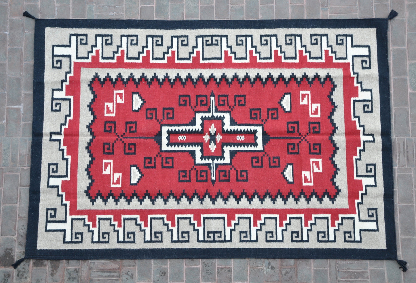 Dhurrie Patterned Wool Rugs