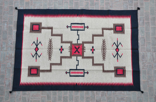 Dhurrie Patterned Wool Rugs