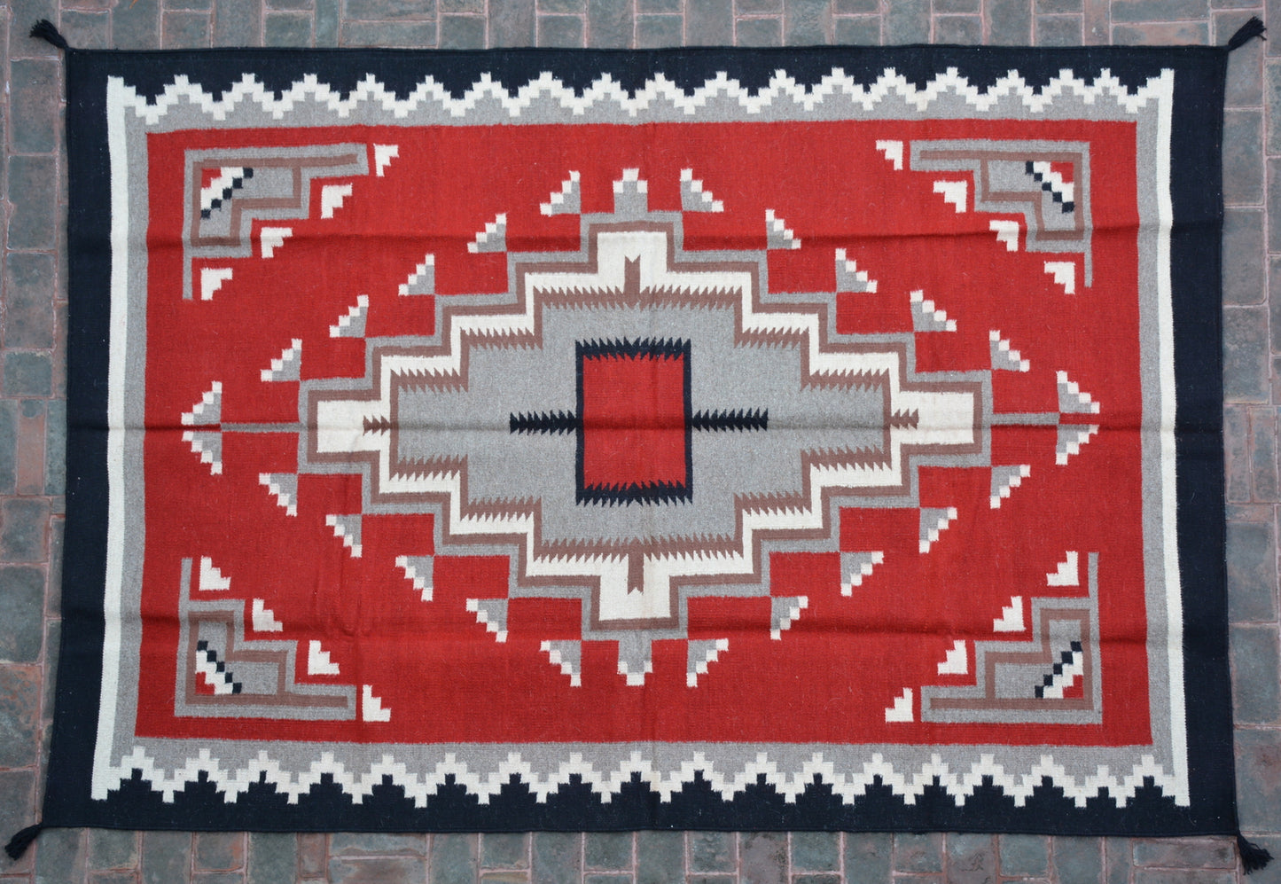 Dhurrie Patterned Wool Rugs