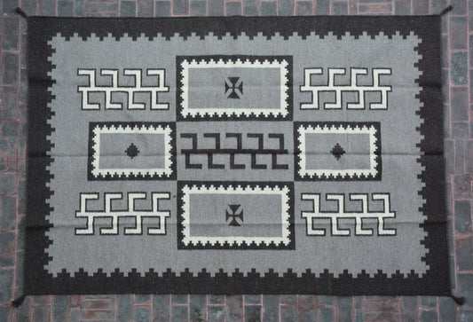 Dhurrie Patterned Wool Rugs