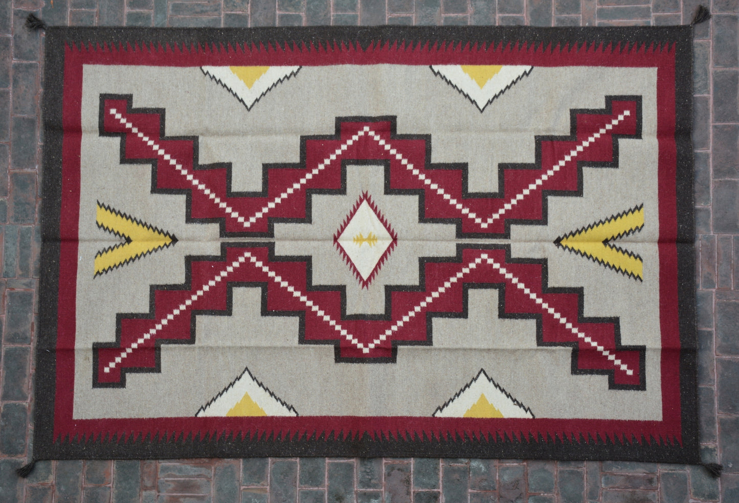 Dhurrie Patterned Wool Rugs