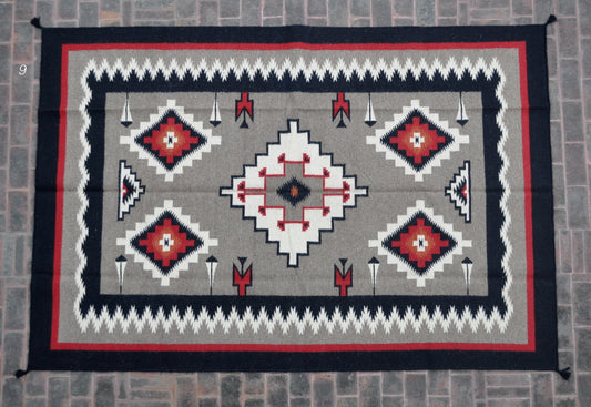 Dhurrie Patterned Wool Rugs