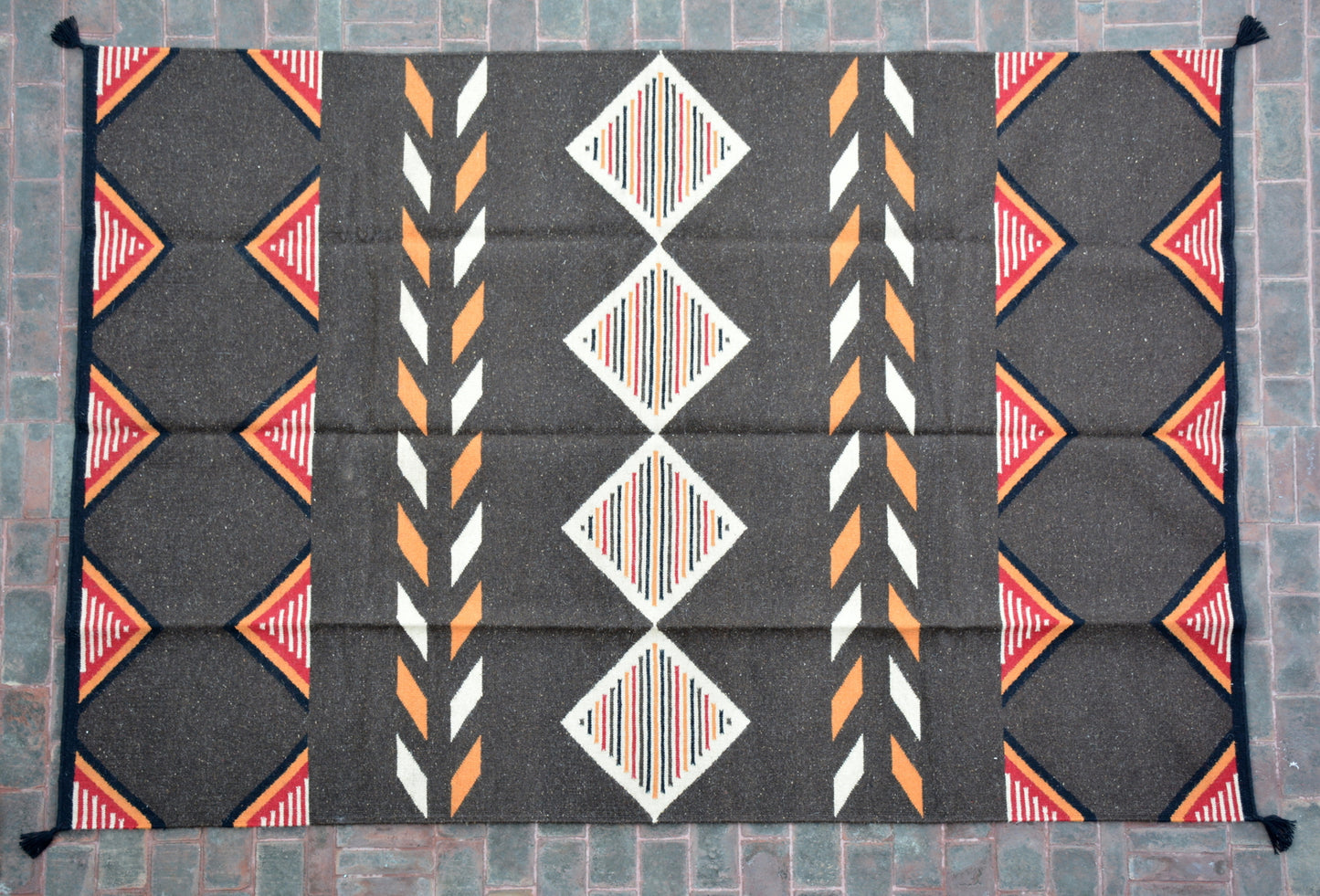 Dhurrie Patterned Wool Rugs