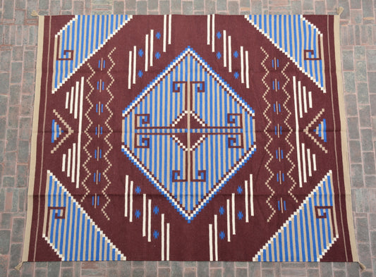 Dhurrie Patterned Wool Rugs