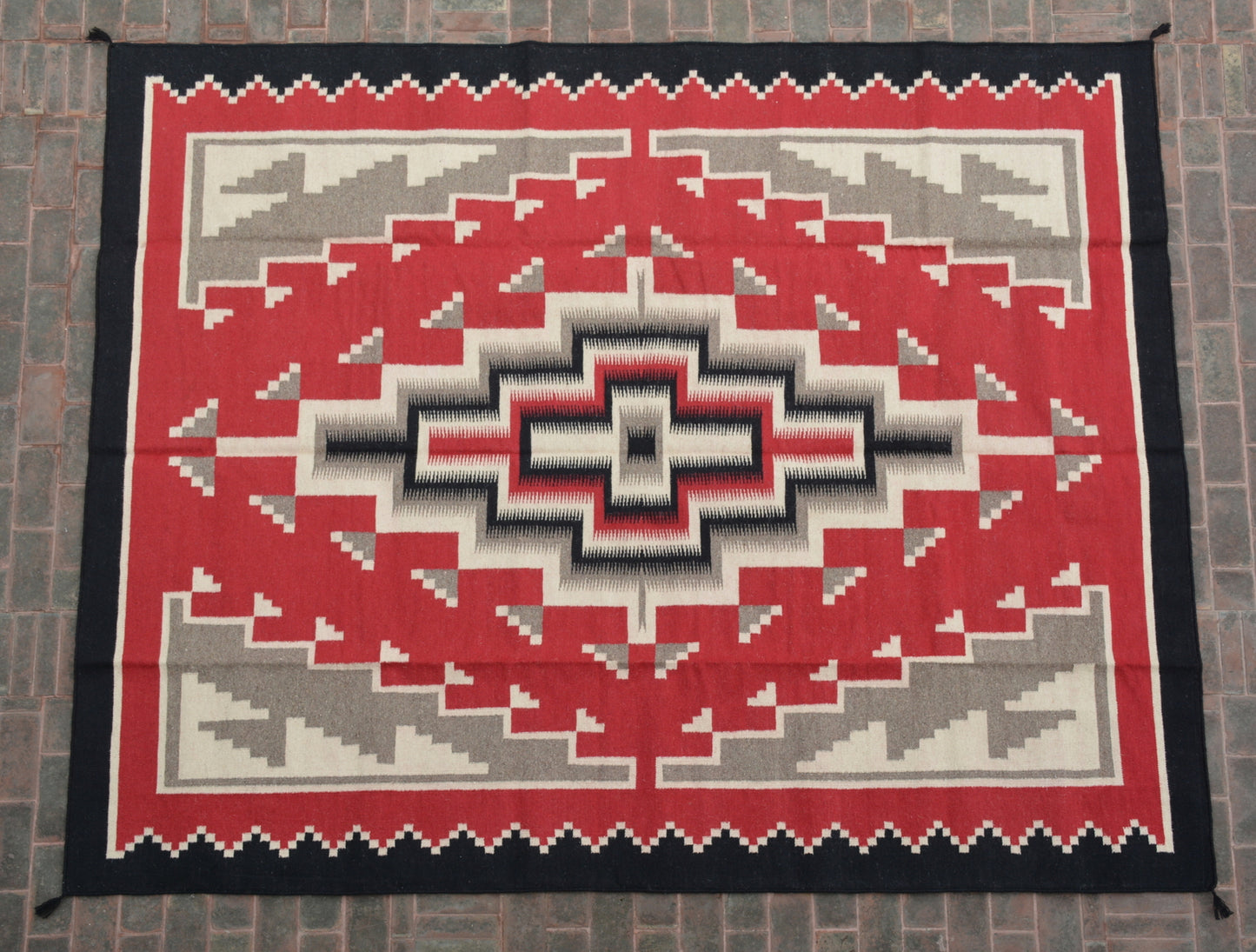 Dhurrie Patterned Wool Rugs