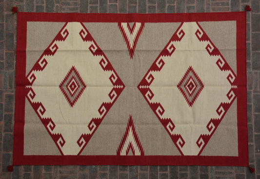 Dhurrie Patterned Wool Rugs