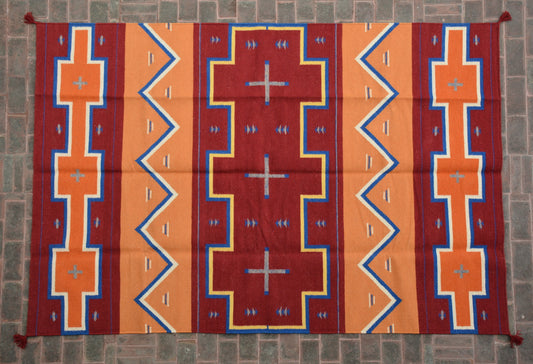 Dhurrie Patterned Wool Rugs