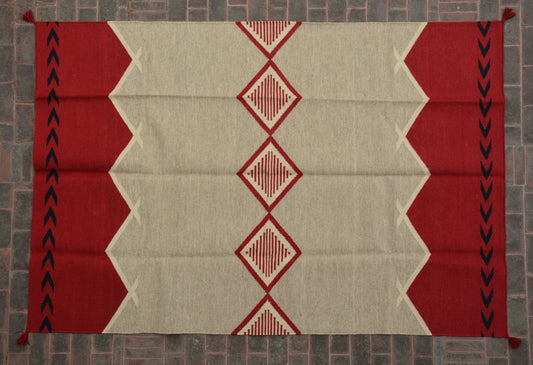 Dhurrie Patterned Wool Rugs