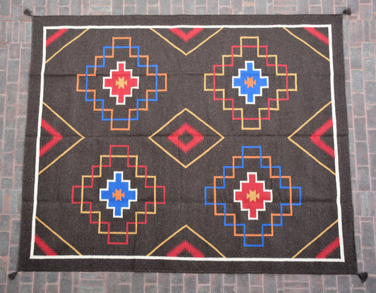 Dhurrie Patterned Wool Rugs